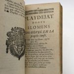 Couverture du livre Estimation du livre « lou Trimfe de la lengouo gascouo aus playdeiats de las quoüate sasous, et deous quoüate elomens, daoüant lou pastou de Loumaigno »
