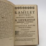 Couverture du livre Estimation du livre « le Ramelet moundi de tres gentilessos de tres boutados »