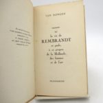 Couverture du livre Estimation du livre « van Dongen raconte ici la vie de Rembrandt et parle, à ce propos de la Hollande, des femmes et de l’art »