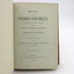 Couverture du livre Estimation du livre « oeuvres de Pierre Goudelin »