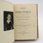 Couverture du livre Estimation du livre « oeuvres de Pierre Goudelin »