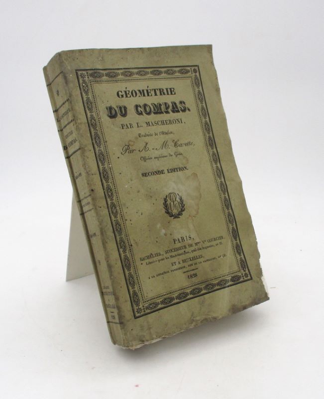 Couverture du livre Estimation du livre « géométrie du compas »