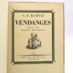 Couverture du livre Estimation du livre « vendanges »