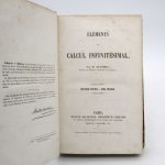 Couverture du livre Estimation du livre « Éléments de calcul infinitésimal »