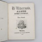 Couverture du livre Estimation du livre « le Nivernois – Album historique et pittoresque »