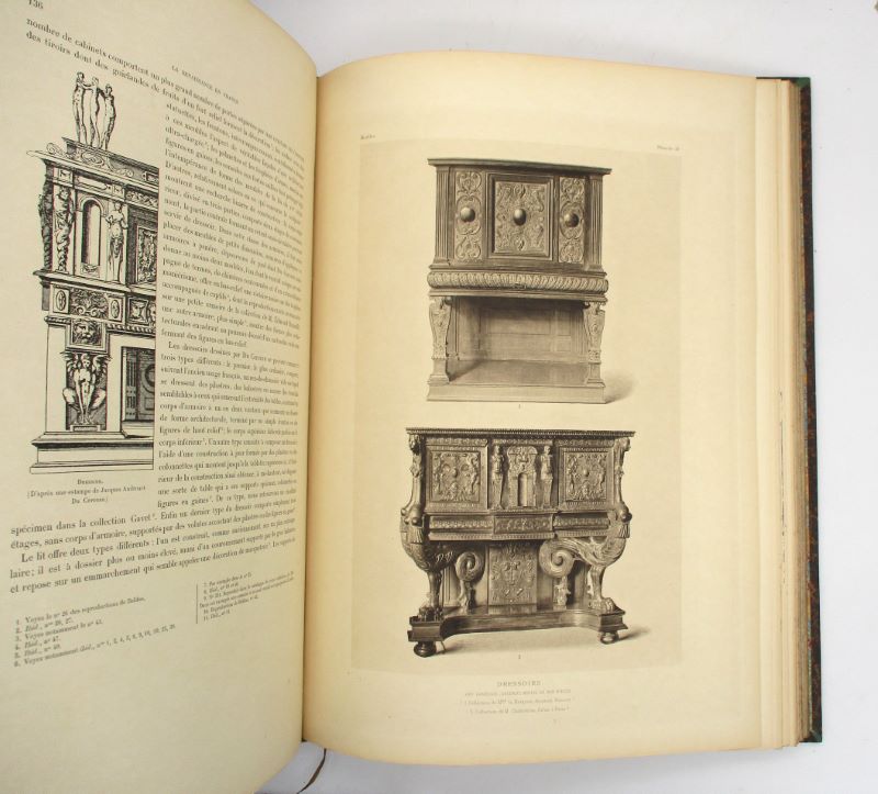 Couverture du livre Estimation du livre « histoire générale des arts appliqués à l’industrie du Ve au XVIIIe siècle : 3 premiers volumes »
