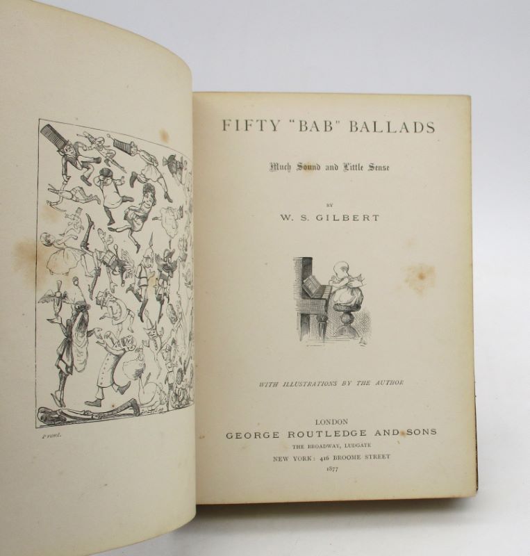 Couverture du livre Estimation du livre « fifty “bab” Ballads – Much Sound and Little Sense »