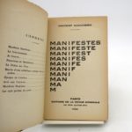 Couverture du livre Estimation du livre « manifestes »