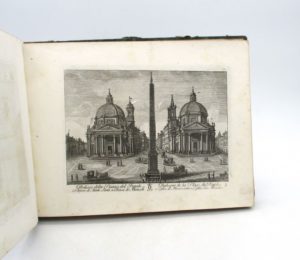 Estimation Beaux-Arts - Couverture du livre Estimation du livre « nuova raccolta delle principali vedute antichi e moderne dell’alma città di Roma e delle sue vicinanzi »