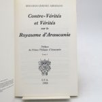 Couverture du livre Estimation du livre « contre-Vérités et Vérités sur le royaume d’Araucanie »