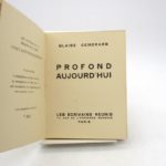 Couverture du livre Estimation du livre « profond aujourd’hui »