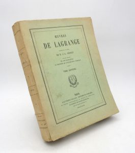 Estimation Sciences et médecine - Couverture du livre Estimation du livre « oeuvres de Lagrange : tome VII seul »