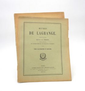 Estimation Sciences et médecine - Couverture du livre Estimation du livre « oeuvres de Lagrange : tome XIV seul »