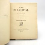 Couverture du livre Estimation du livre « oeuvres de Lagrange : tome XIV seul »