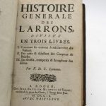 Couverture du livre Estimation du livre « histoire générale des larrons »