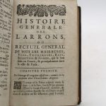 Couverture du livre Estimation du livre « histoire générale des larrons »