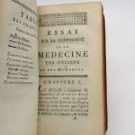 Couverture du livre Estimation du livre « essai sur la conformité de la médecine ancienne et moderne dans le traitement des maladies aiguës »