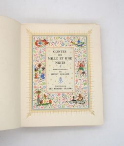 Estimation Livre illustré - Couverture du livre Estimation du livre « contes des mille et une nuits »