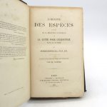 Couverture du livre Estimation du livre « l’Origine des espèces au moyen de la sélection naturelle ou la Lutte pour l’existence dans la nature »