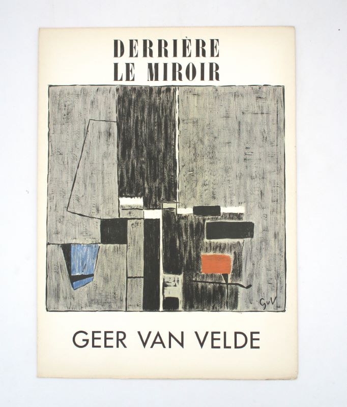 Couverture du livre Estimation du livre « derrière le Miroir : Geer van Velde »