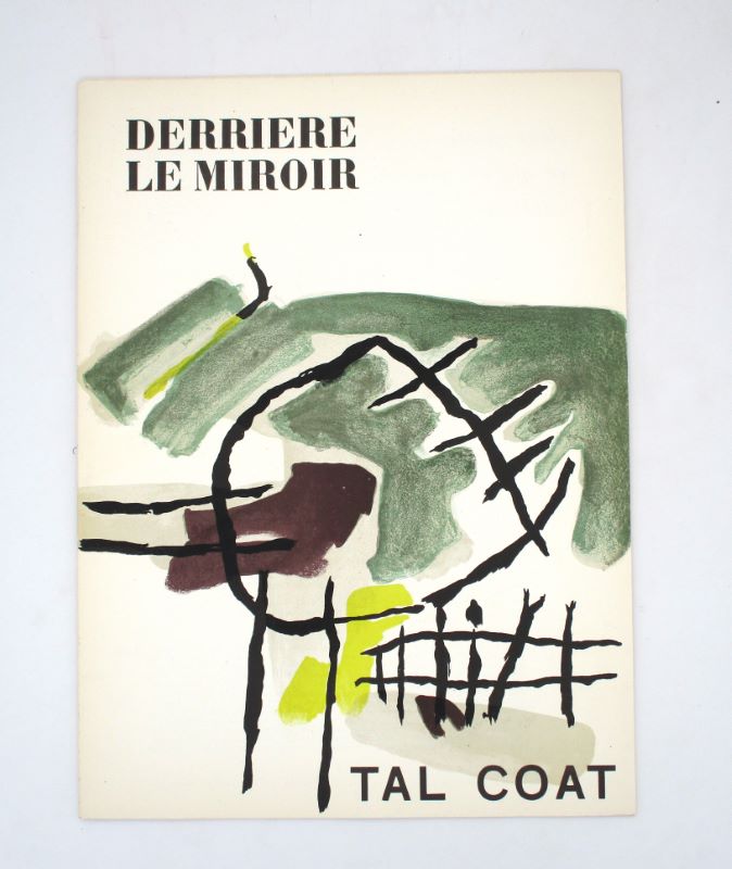Couverture du livre Estimation du livre « derrière le Miroir : Tal Coat »