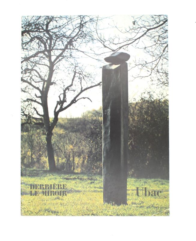 Couverture du livre Estimation du livre « derrière le Miroir : Ubac »