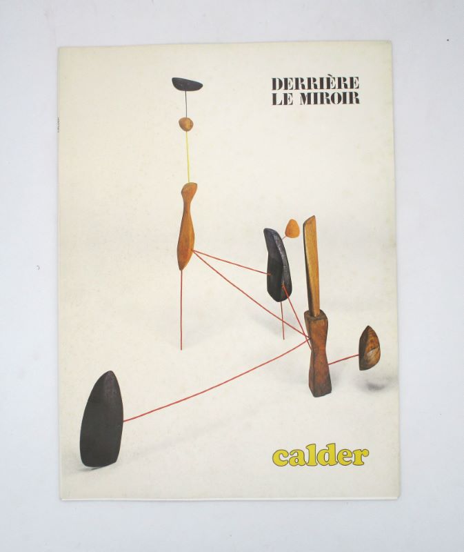 Couverture du livre Estimation du livre « derrière le Miroir : Calder »