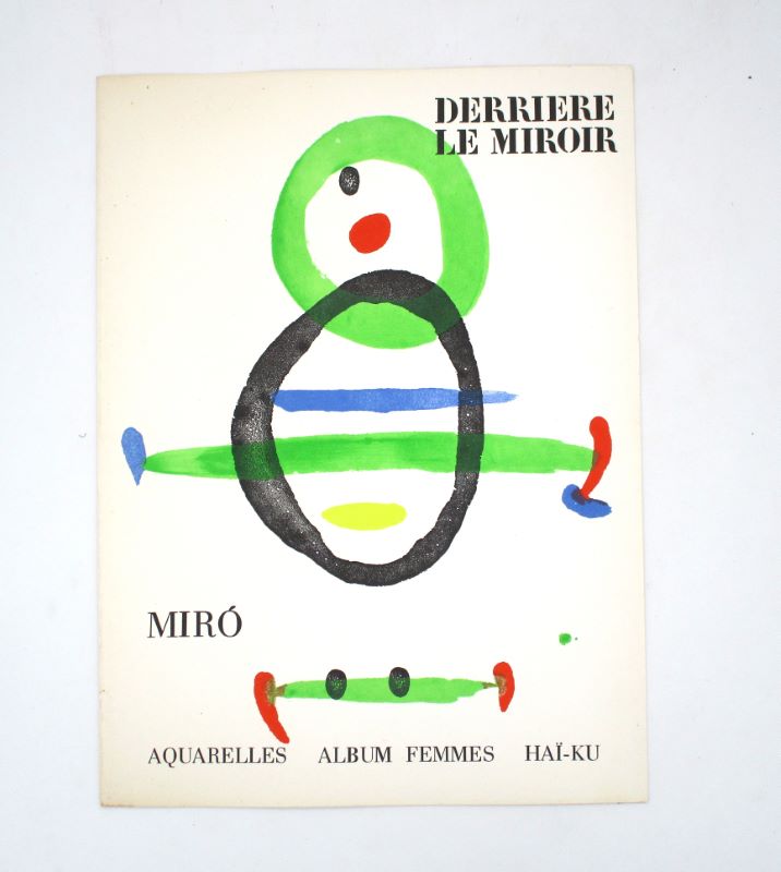 Couverture du livre Estimation du livre « derrière le Miroir : Miró »