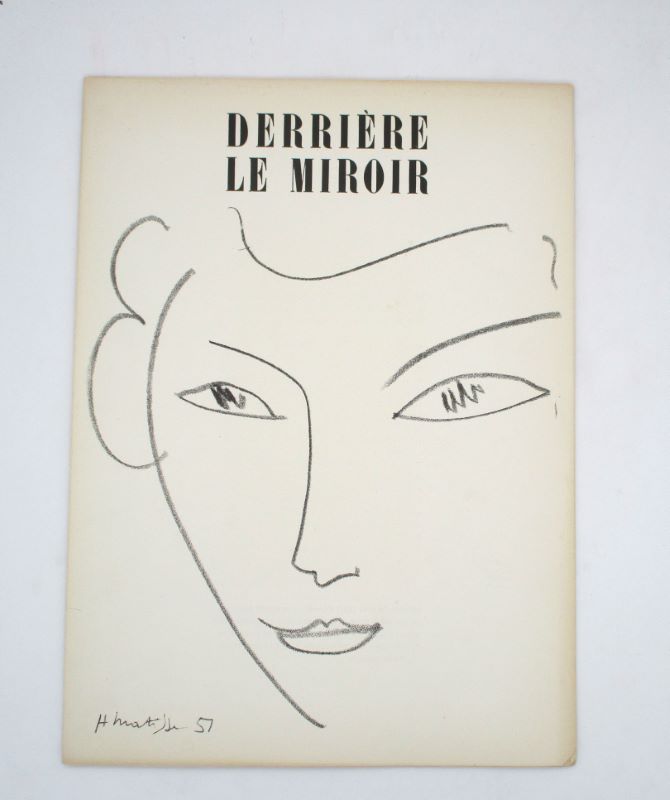 Couverture du livre Estimation du livre « derrière le Miroir : Matisse »