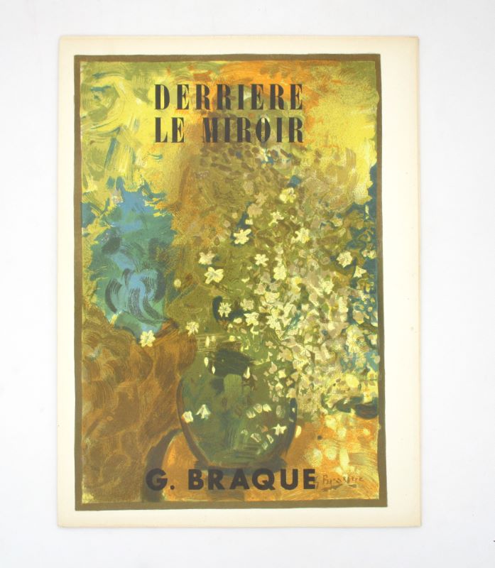 Couverture du livre Estimation du livre « derrière le Miroir : G. Braque »