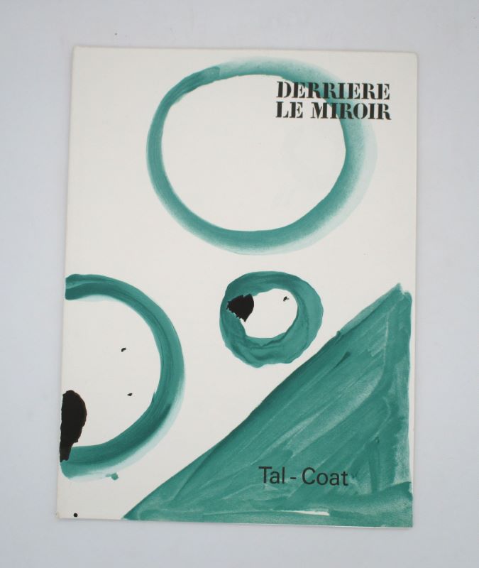 Couverture du livre Estimation du livre « derrière le Miroir :  Tal Coat »