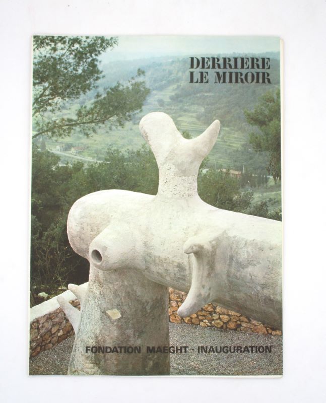 Couverture du livre Estimation du livre « derrière le Miroir : Fondation Maeght – Inauguration »