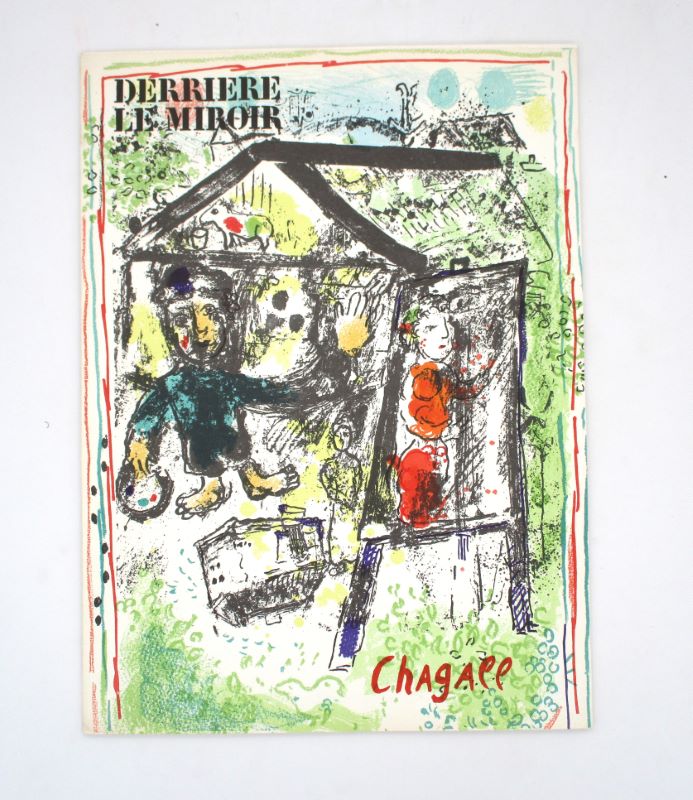 Couverture du livre Estimation du livre « derrière le Miroir : Chagall »