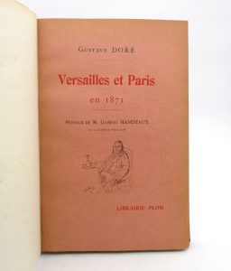 Estimation Histoire - Couverture du livre Estimation du livre « versailles et Paris en 1871 »
