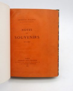 Estimation Histoire - Couverture du livre Estimation du livre « notes et Souvenirs 1871-1872 »