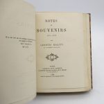 Couverture du livre Estimation du livre « notes et Souvenirs 1871-1872 »