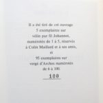 Couverture du livre Estimation du livre « lettre à Henri-Robert Petit »