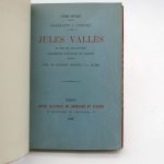 Couverture du livre Estimation du livre « jules Vallès sa vie son oeuvre – Portraits à l’encre »