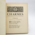 Couverture du livre Estimation du livre « charmes »
