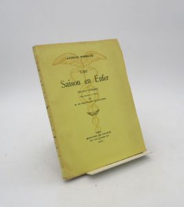 Estimation Edition originale - Couverture du livre Estimation du livre « une saison en enfer »