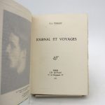 Couverture du livre Estimation du livre « journal et Voyages »