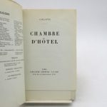 Couverture du livre Estimation du livre « chambre d’hôtel »