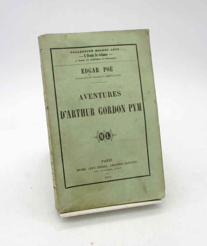 Couverture du livre Estimation du livre « aventures d’Arthur Gordon Pym »