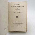 Couverture du livre Estimation du livre « aventures d’Arthur Gordon Pym »