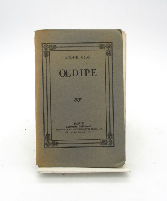 Couverture du livre Estimation du livre « oedipe »