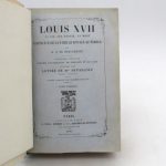 Couverture du livre Estimation du livre « louis XVII – Sa vie, son agonie, sa mort »