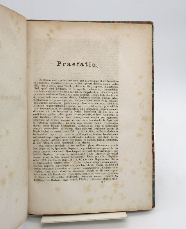 Couverture du livre Estimation du livre « kepleri Opera IV : Nova Stereometria Doliorum Vinariorum »