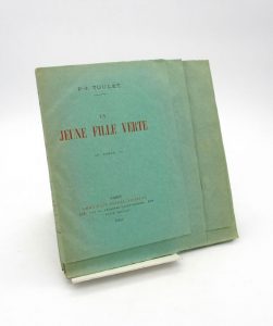 Estimation Edition originale - Couverture du livre Estimation du livre « la Jeune Fille verte »