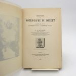 Couverture du livre Estimation du livre « histoire de Notre-Dame du désert »