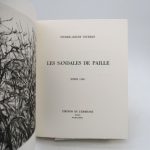Couverture du livre Estimation du livre « les Sandales de paille »